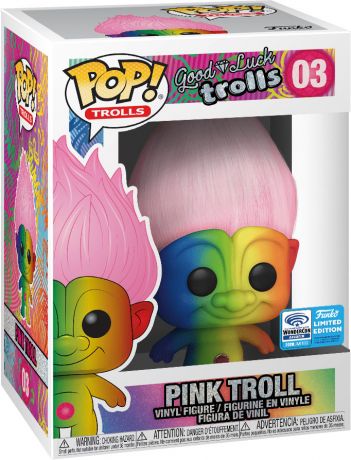 Figurine Funko Pop Les Trolls #03 Troll Rose