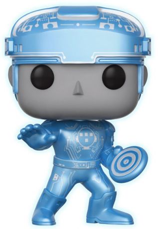 Figurine Funko Pop Tron : l'héritage [Disney] #489 Tron - Métallique [Chase]