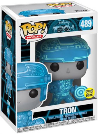 Figurine Funko Pop Tron : l'héritage [Disney] #489 Tron - Brillant dans le noir