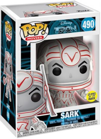 Figurine Funko Pop Tron : l'héritage [Disney] #490 Sark - Brillant dans le noir