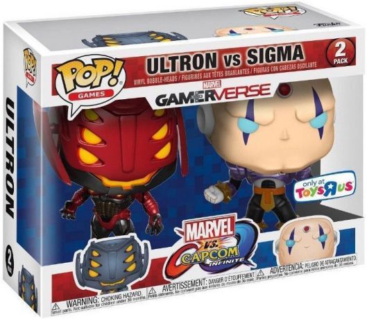 Figurine Funko Pop Marvel Gamerverse Ultron vs Sigma - 2 pack