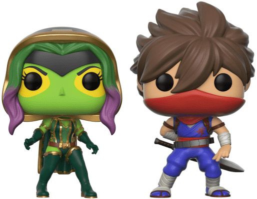 Figurine Funko Pop Marvel Gamerverse Gamora vs Strider - 2 pack