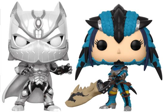 Figurine Funko Pop Marvel Gamerverse BlackPanther vs MonsterHunter - 2 pack