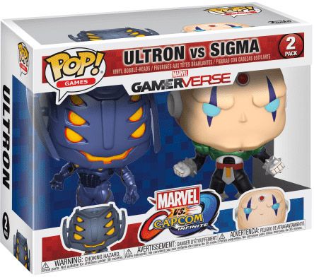 Figurine Funko Pop Marvel Gamerverse Ultron vs Sigma - 2 pack