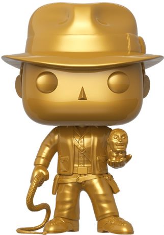 Figurine Funko Pop Indiana Jones #885 Indiana Jones - Metallique Or & 25 cm