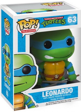 Figurine Funko Pop Tortues Ninja #63 Leonardo