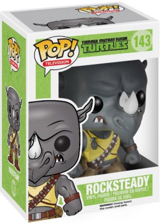Figurine Funko Pop Tortues Ninja #143 Rocksteady