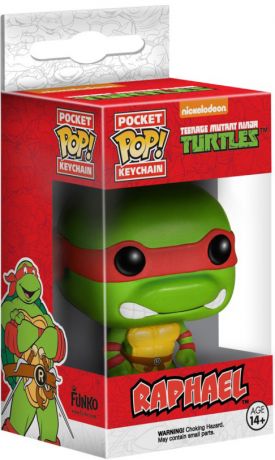 Figurine Funko Pop Tortues Ninja Raphael - Porte-clés