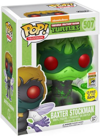 Figurine Funko Pop Tortues Ninja #507 Baxter Stockman - Brillant dans le noir