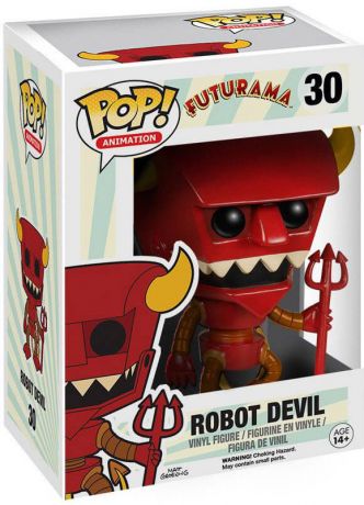 Figurine Funko Pop Futurama #30 Robot Devil