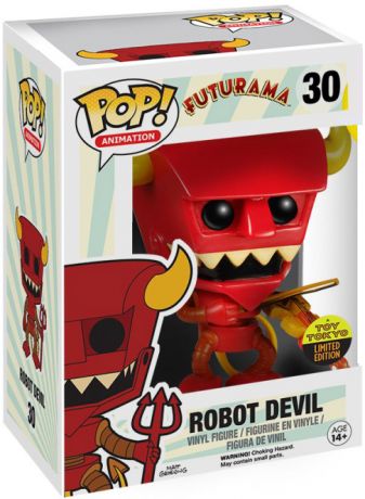 Figurine Funko Pop Futurama #30 Robot Devil avec Violon