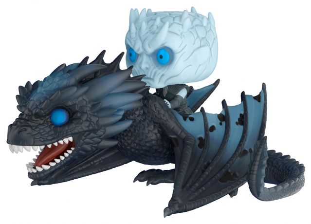 Figurine Funko Pop Game of Thrones #58 Roi de la Nuit & Viserion de glace