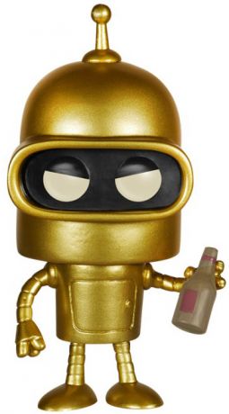 Figurine Funko Pop Futurama #29 Bender - Or