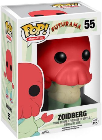 Figurine Funko Pop Futurama #55 Dr. Zoidberg