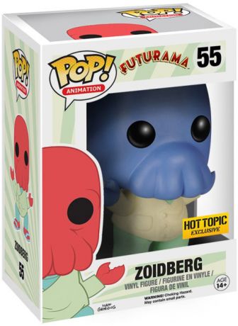 Figurine Funko Pop Futurama #55 Univers Alternatif Zoidberg