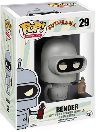 Figurine Funko Pop Futurama #29 Bender