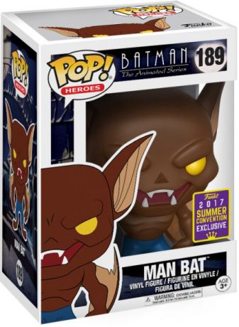 Figurine Funko Pop Batman : Série d'animation [DC] #189 Manbat