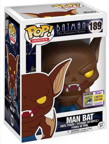 Figurine Funko Pop Batman : Série d'animation [DC] #189 Manbat
