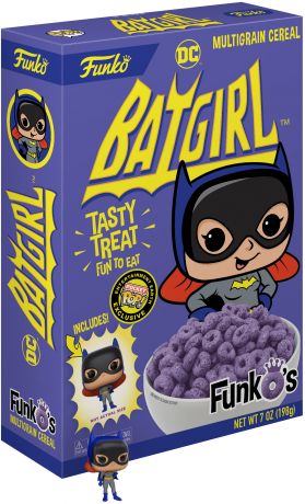 Figurine Funko Pop Batman : Série d'animation [DC] Batgirl FunkO's - Céréales & Pocket