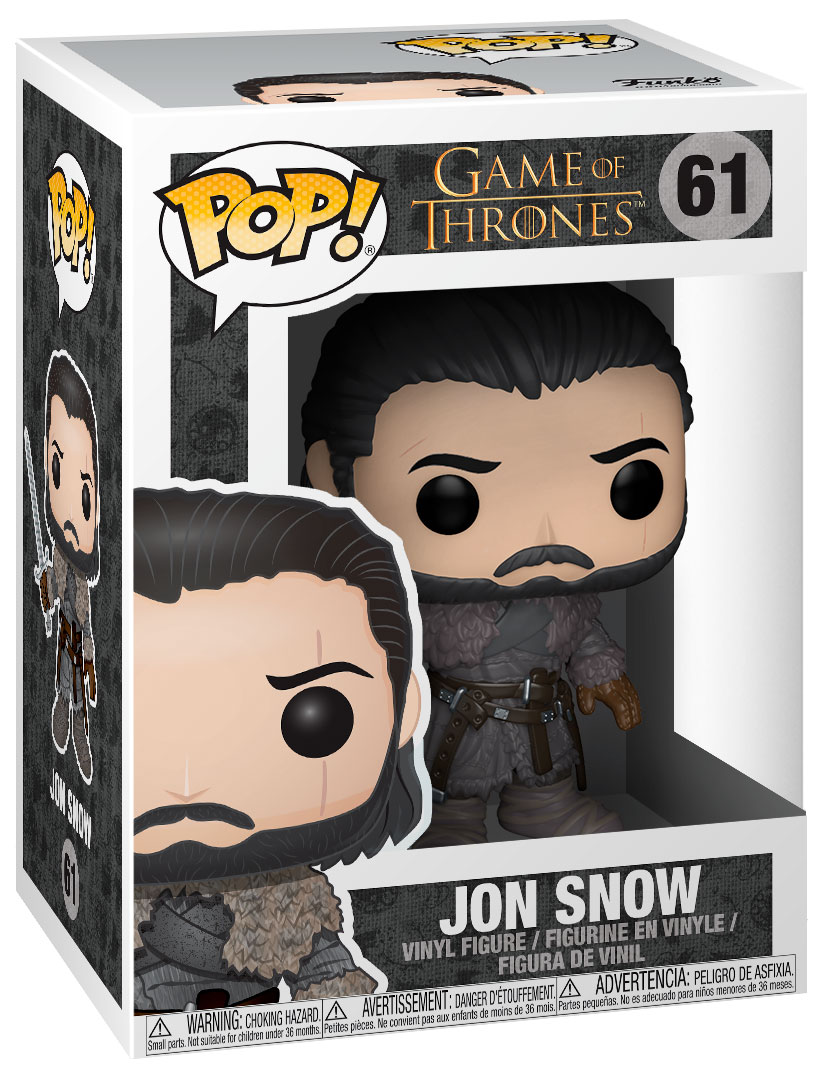 Pop Game of Thrones Jon Snow the Long Night Vinyl Figure