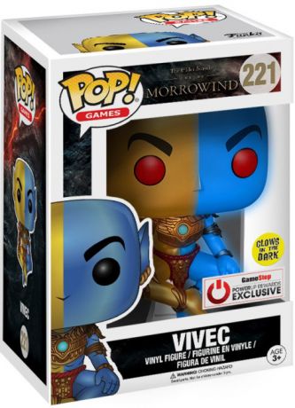 Figurine Funko Pop The Elder Scrolls #221 Vivec - Brillant dans le noir