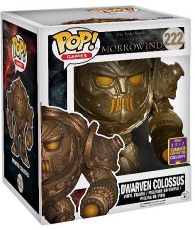 Figurine Funko Pop The Elder Scrolls #222 Dwarven Colossus - 15 cm 