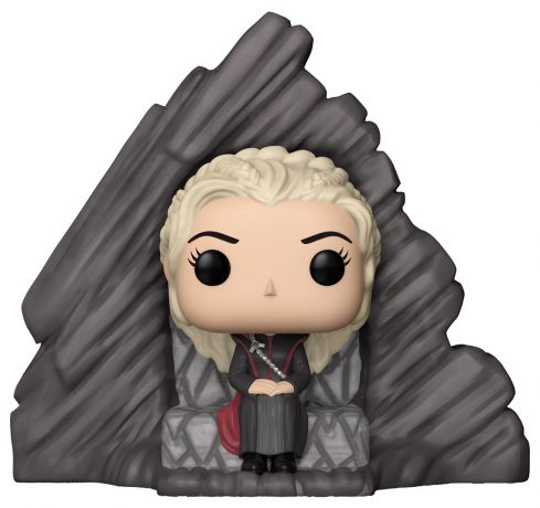 Figurine Funko Pop Game of Thrones #63 Daenerys Targaryen sur son trône à Dragonstone