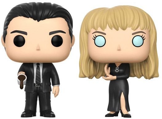 Figurine Funko Pop Twin Peaks Black Lodge Cooper & Black Lodge Laura - 2 pack