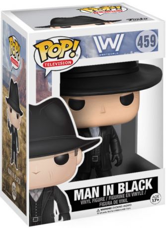 Figurine Funko Pop Westworld  #459 Homme en Noir