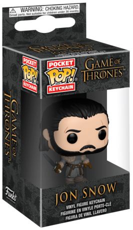 Figurine Funko Pop Game of Thrones Jon Snow - Au-delà du Mur - Porte-clés