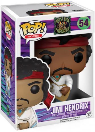 Figurine Funko Pop Jimi Hendrix #54 Jimi Hendrix (Woodstock)