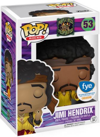Figurine Funko Pop Jimi Hendrix #53 Jimi Hendrix