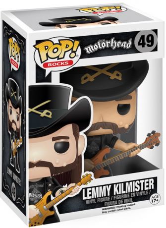 Figurine Funko Pop Motörhead #49 Lemmy Kilmister