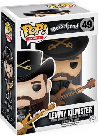 Figurine Funko Pop Motörhead #49 Lemmy Kilmister
