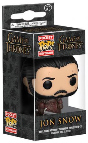 Figurine Funko Pop Game of Thrones Jon Snow - Roi du Nord - Porte-clés