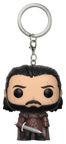 Figurine Funko Pop Game of Thrones Jon Snow - Roi du Nord - Porte-clés