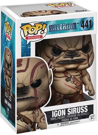 Figurine Funko Pop Valérian et la Cité des mille planètes #441 Igon Siruss