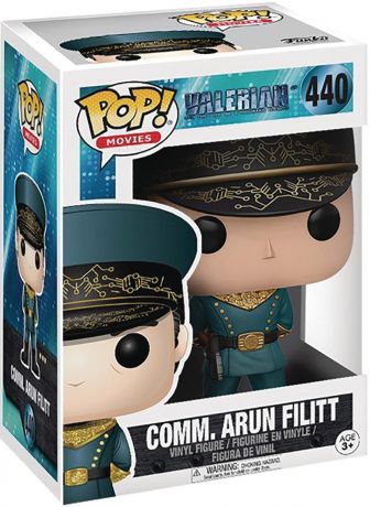 Figurine Funko Pop Valérian et la Cité des mille planètes #440 Commandant Arun Filitt