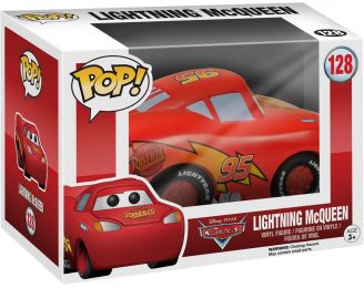 Funko Pop! Disney Cars Lightning McQueen Figure #128 - US