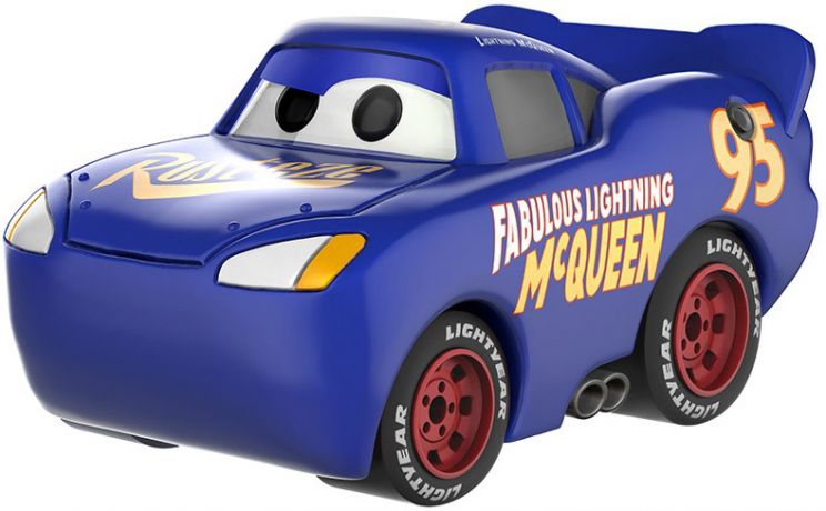 Figurine Funko Pop Cars [Disney] #283 Flash McQueen Bleu