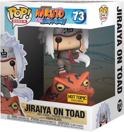 Figurine Funko Pop Naruto #73 Jiraiya sur Crapaud