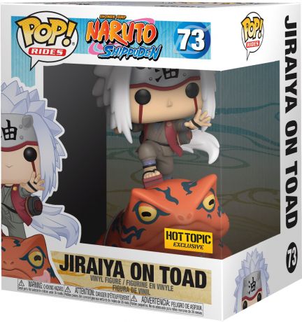 Figurine Funko Pop Naruto #73 Jiraya sur Crapaud