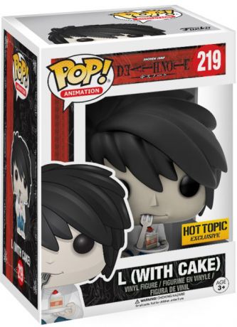 Figurine Funko Pop Death Note #219 L avec Gâteau