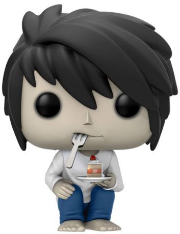 Figurine Funko Pop Death Note #219 L avec Gâteau