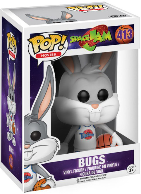 Figurine Pop Space Jam #413 pas cher : Bugs Bunny
