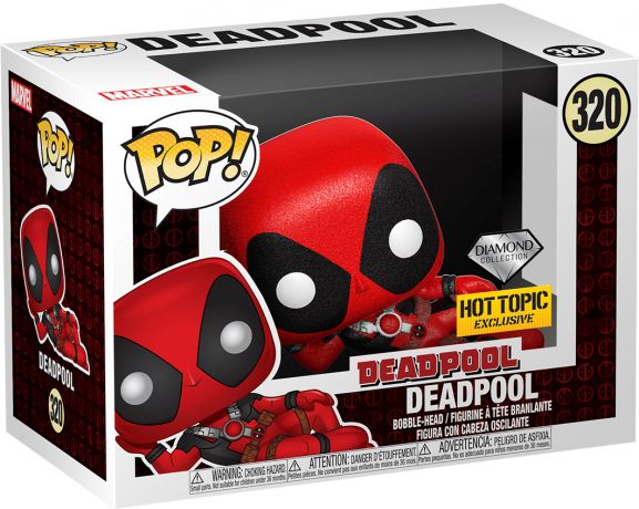 Figurine Funko Pop Deadpool [Marvel] #320 Deadpool - Pailleté