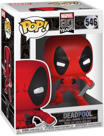 Figurine Funko Pop Marvel 80 ans #546 Deadpool