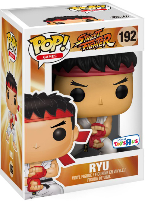 Funko POP! ファンコ ストリートファイター リュウ Amazon.com: Funko Street Fighter Ryu Pop Games Figure : Toys