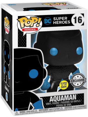 Figurine Funko Pop DC Super-Héros #16 Aquaman - Brillant dans le noir