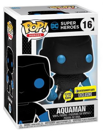 Figurine Funko Pop DC Super-Héros #16 Aquaman - Brillant dans le noir